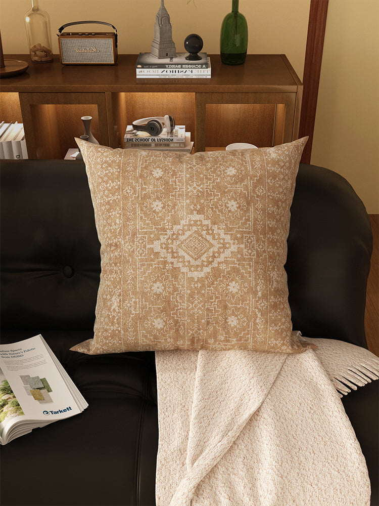 Retro Plaid Sofa Pillow Cushion