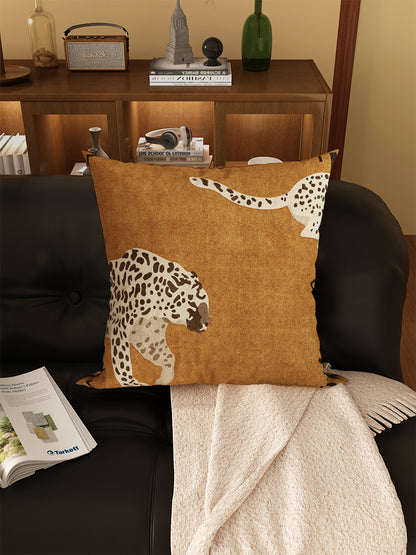 Retro Plaid Sofa Pillow Cushion
