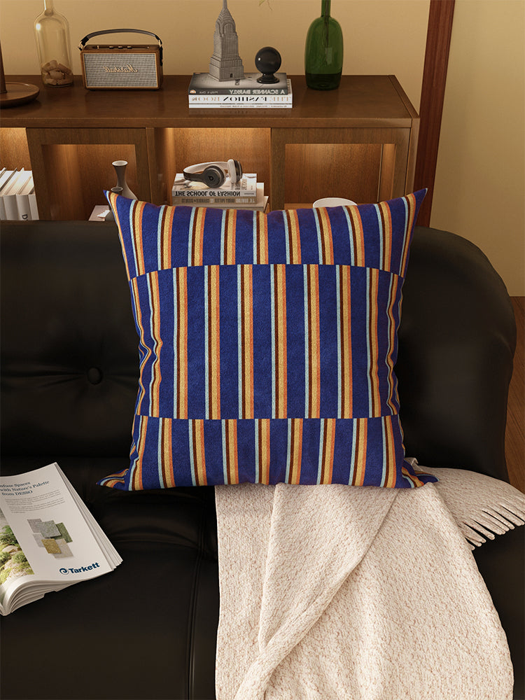 Retro Plaid Sofa Pillow Cushion