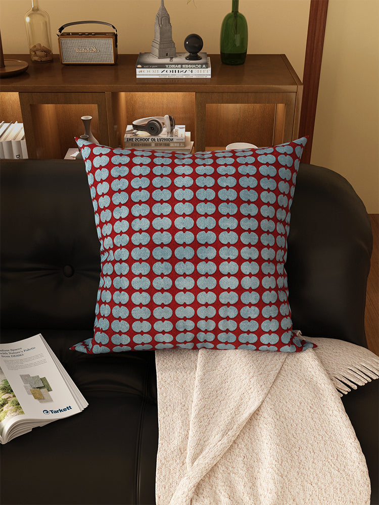 Retro Plaid Sofa Pillow Cushion