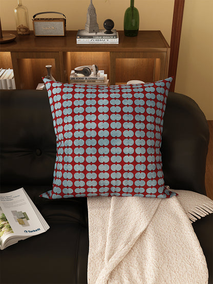 Retro Plaid Sofa Pillow Cushion