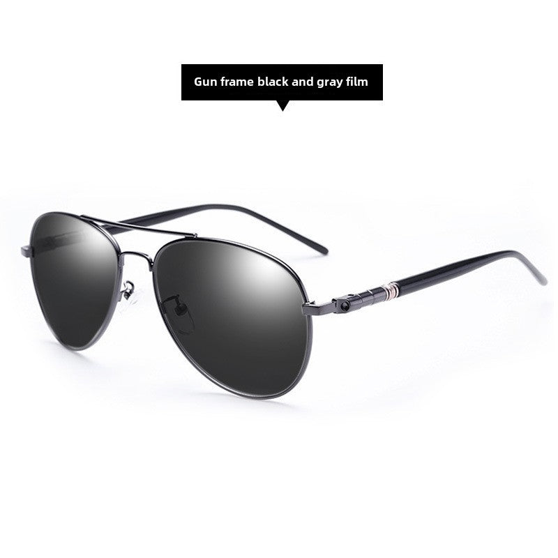 Retro Polarized Aviator Sunglasses