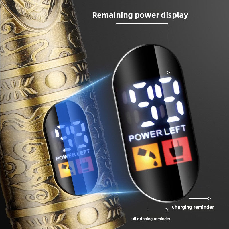 Retro pompadour electric hair clipper