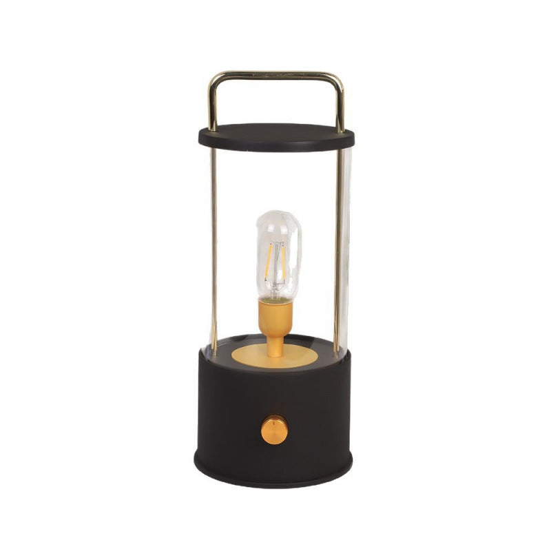 Retro portable camping hanging light