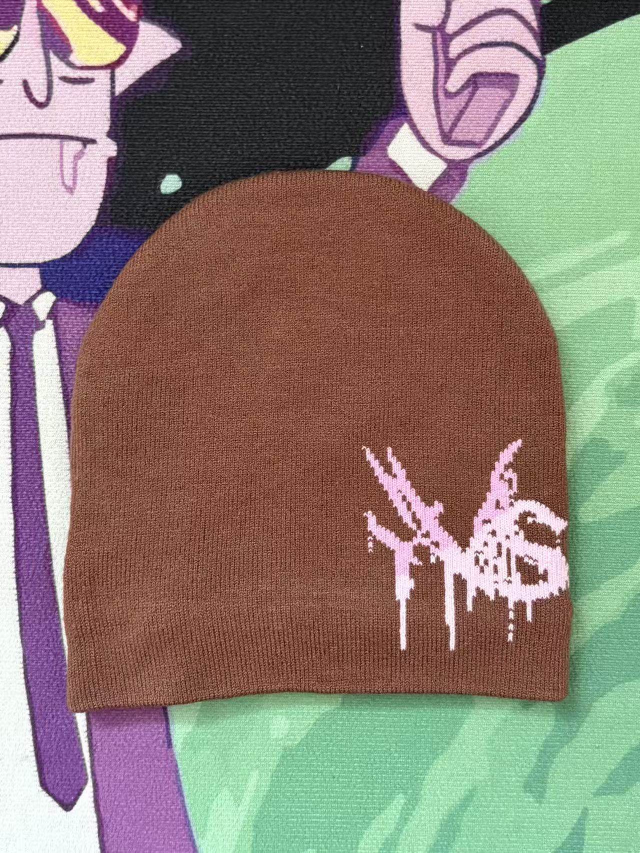 Retro Print Knitted Beanie
