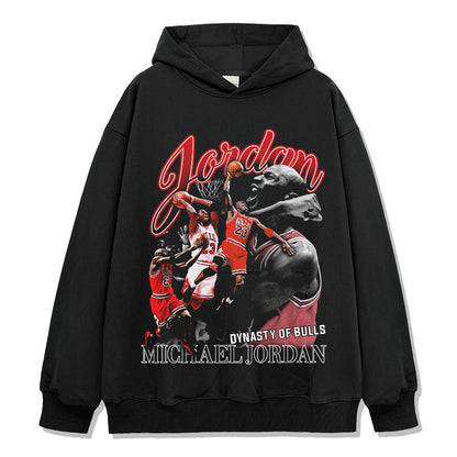 Retro print long-sleeved and short-sleeved shirts