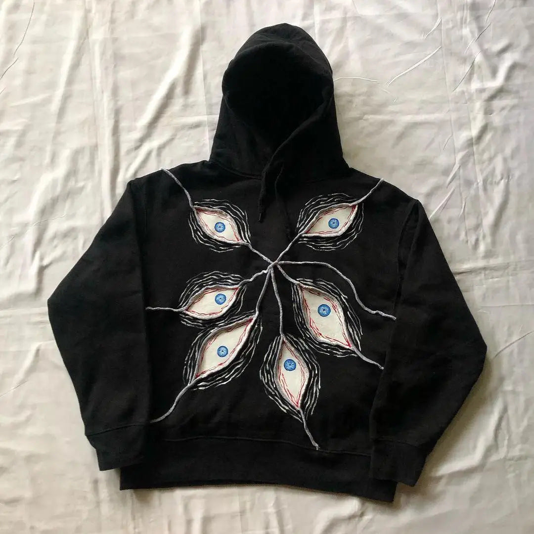 Retro print zipper top
