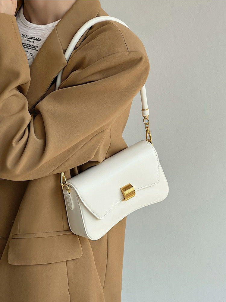 Retro PU Leather Crossbody Shoulder Bag
