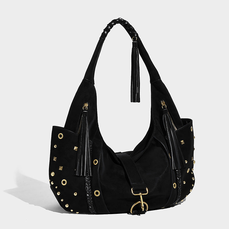 Retro PU Leather Shoulder Bag