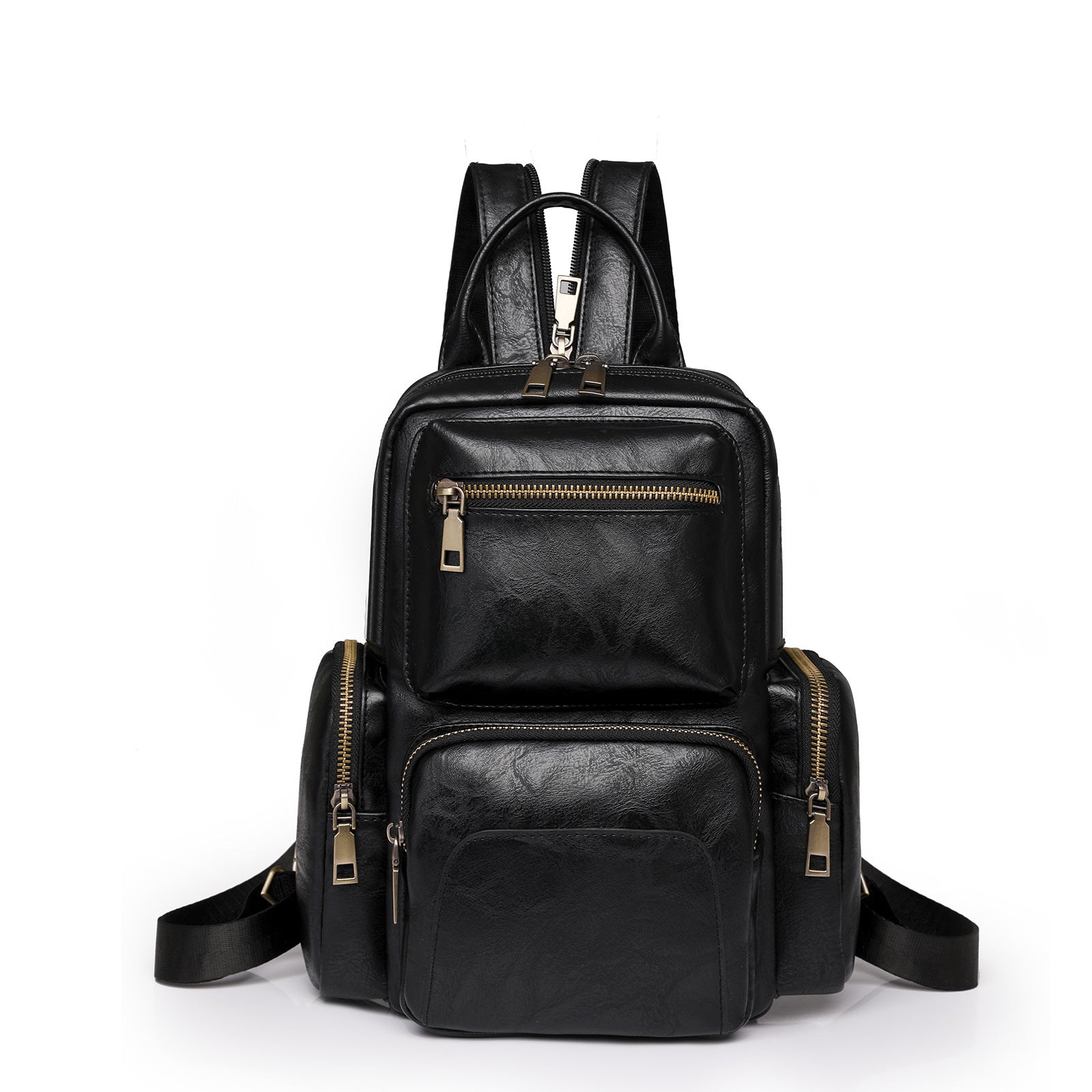 Retro PU small backpack