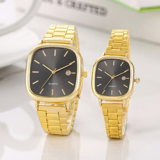 Retro quartz wristwatch