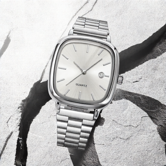 Retro quartz wristwatch