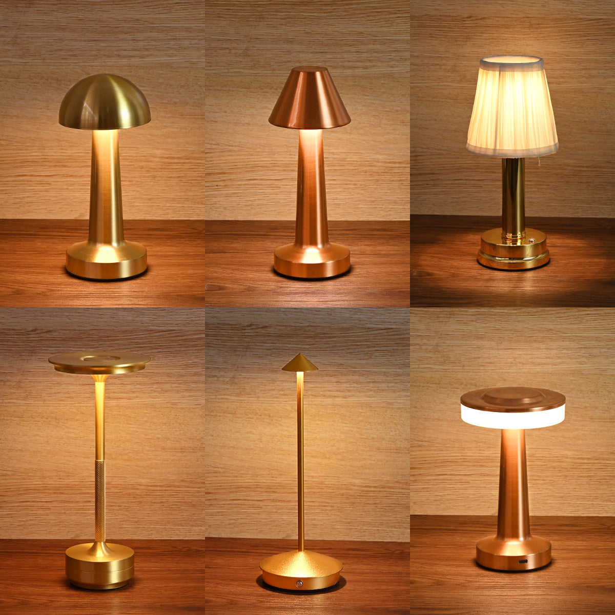 Retro Rechargeable Table Lamp