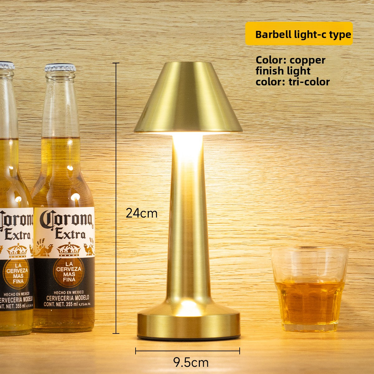 Retro Rechargeable Table Lamp