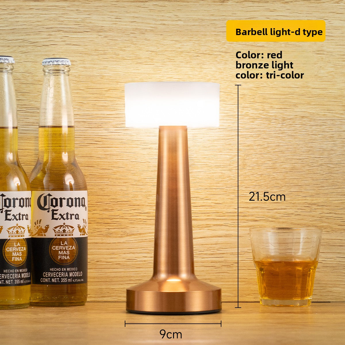 Retro Rechargeable Table Lamp