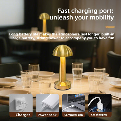 Retro Rechargeable Table Lamp