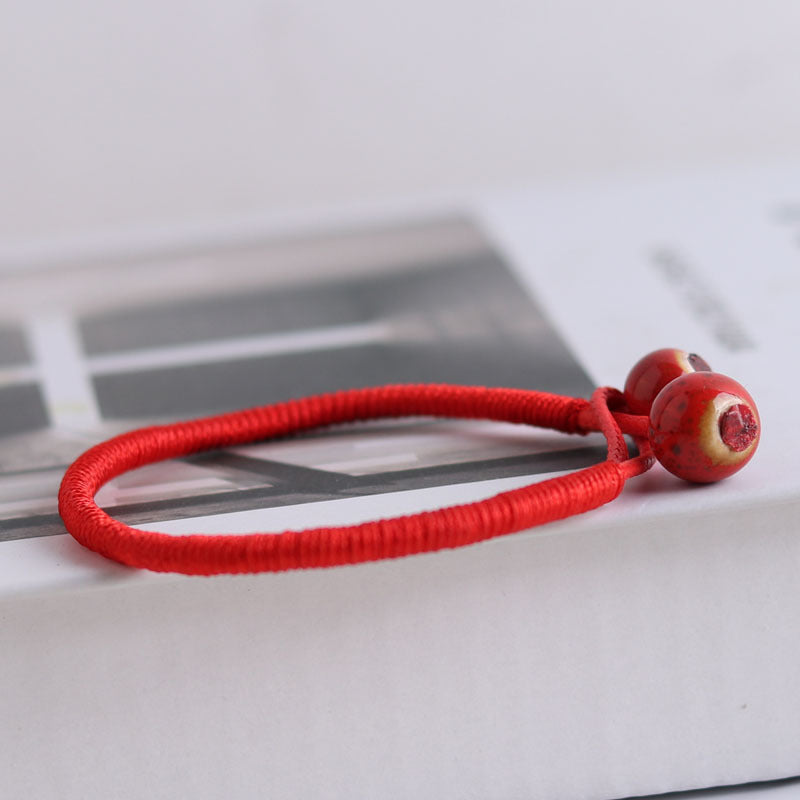 retro red rope