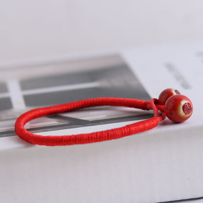 retro red rope