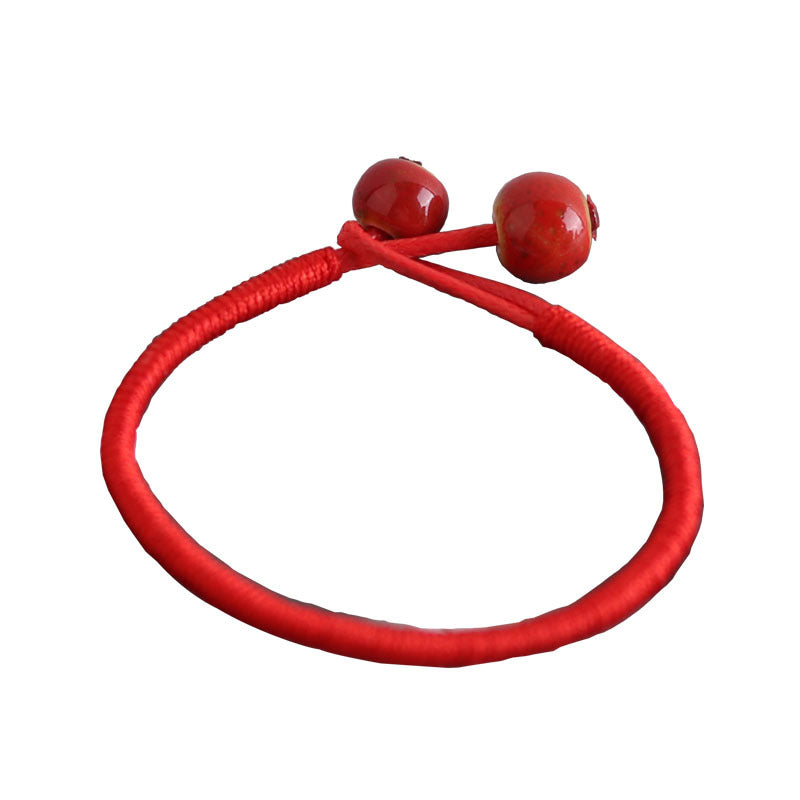 retro red rope