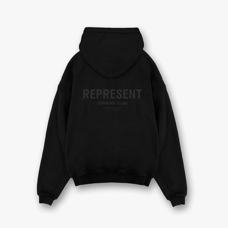 Retro Reflective Print Hooded Sweatshirt