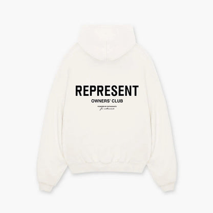 Retro Reflective Print Hooded Sweatshirt