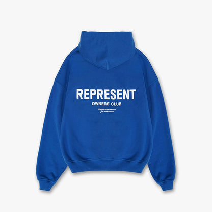 Retro Reflective Print Hooded Sweatshirt