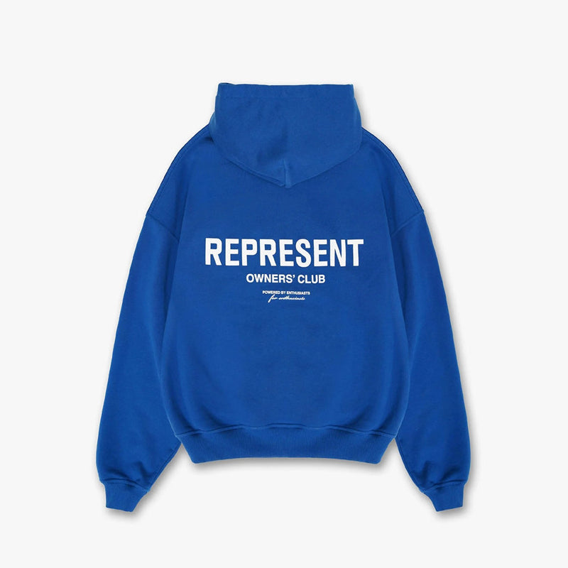 Retro Reflective Print Hooded Sweatshirt