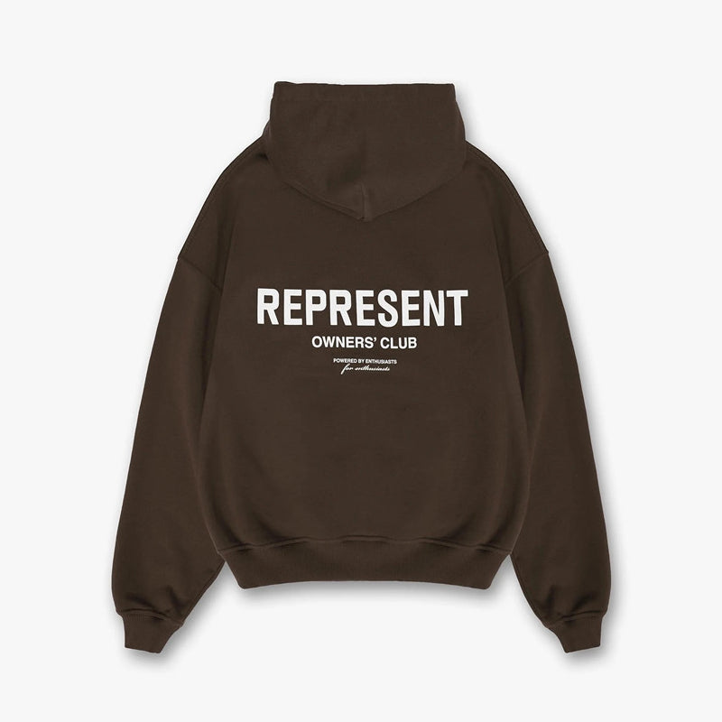 Retro Reflective Print Hooded Sweatshirt