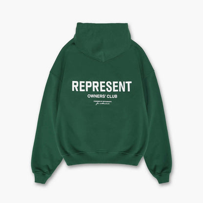 Retro Reflective Print Hooded Sweatshirt