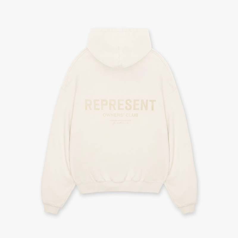 Retro Reflective Print Hooded Sweatshirt