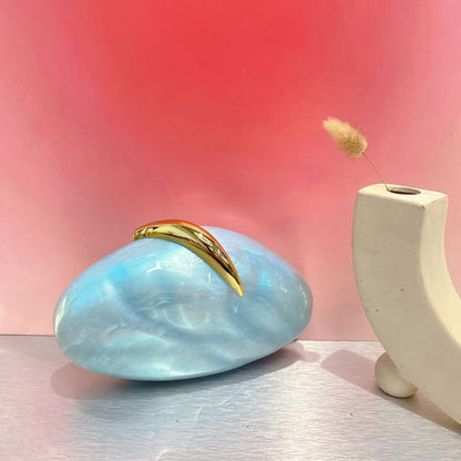 Retro Resin Transparent Waterdrop Evening Bag