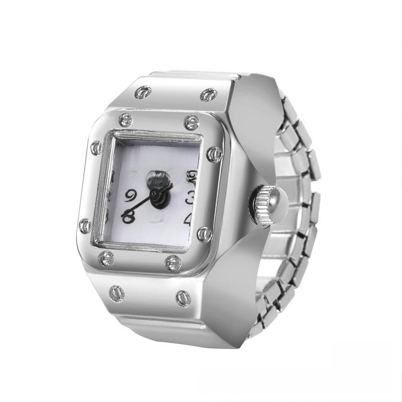 Retro Rivet Heart Octagonal Watch