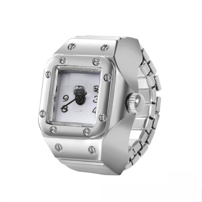 Retro Rivet Heart Octagonal Watch