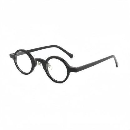 Retro Round Acetate Eyeglass Frames
