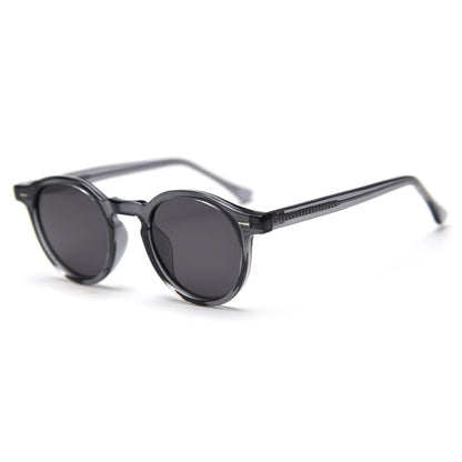 Retro Round Polarized Sunglasses UV400 Protection