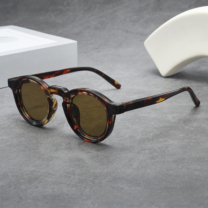 Retro Round UV Protection Sunglasses
