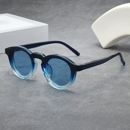 Retro Round UV Protection Sunglasses