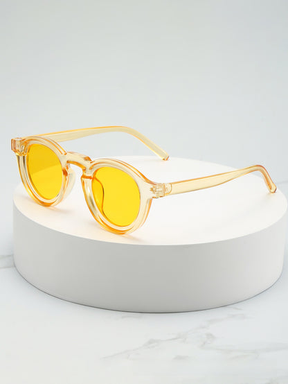 Retro Round UV Protection Sunglasses