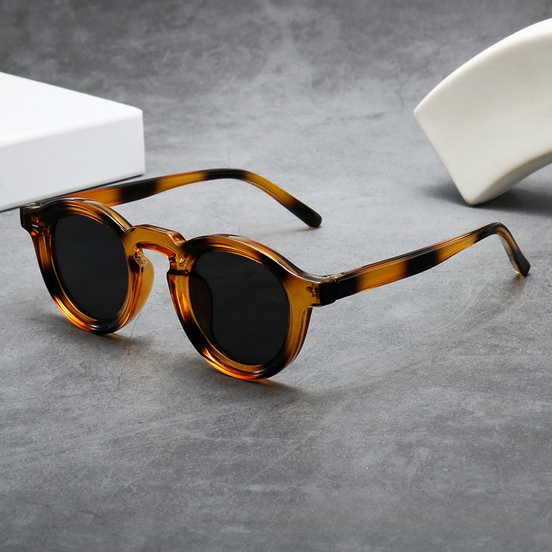 Retro Round UV Protection Sunglasses