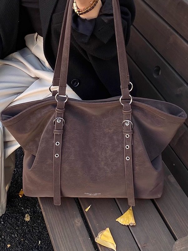 Retro Shoulder Tote Bag for Women