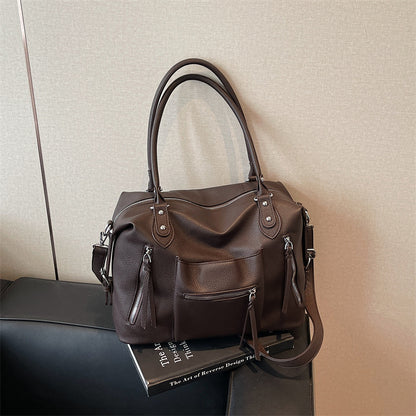 Retro Shoulder Tote Bag