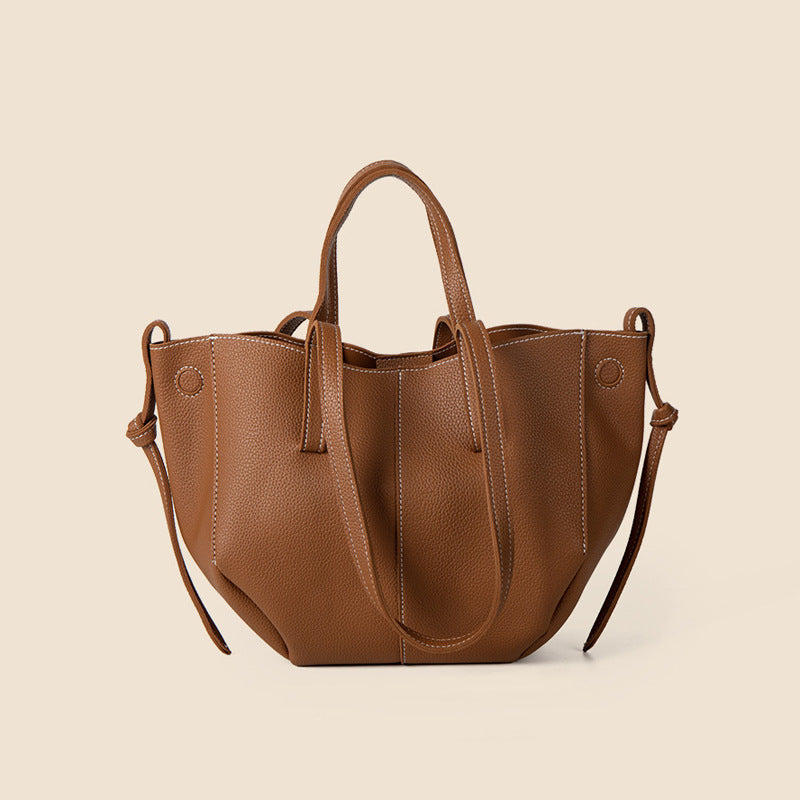 Retro Single Shoulder Armpit Bag Large Capacity Tote