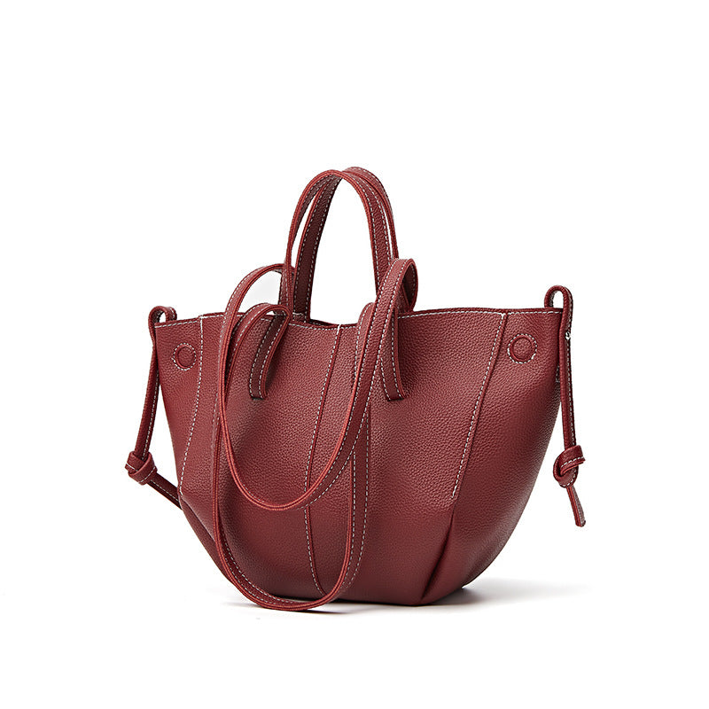 Retro Single Shoulder Armpit Bag Large Capacity Tote