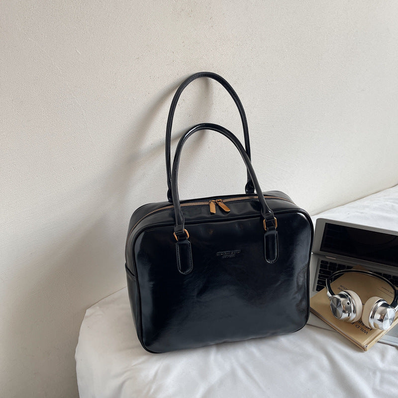 Retro Single Shoulder Tote Bag