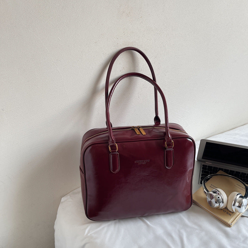 Retro Single Shoulder Tote Bag