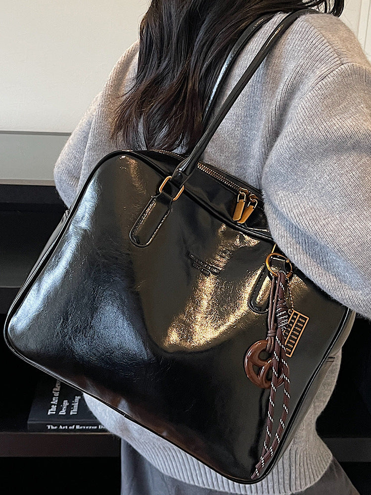 Retro Single Shoulder Tote Bag