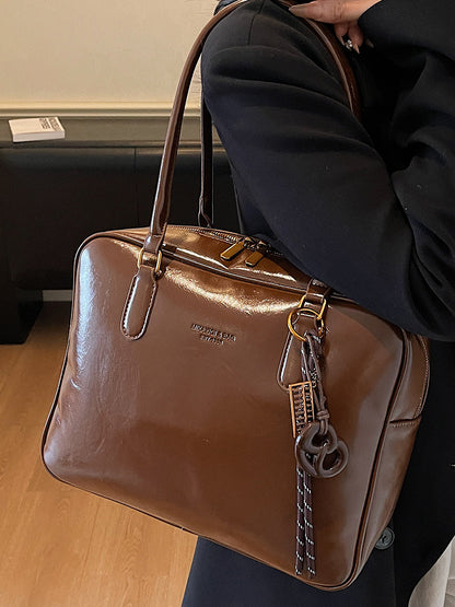 Retro Single Shoulder Tote Bag