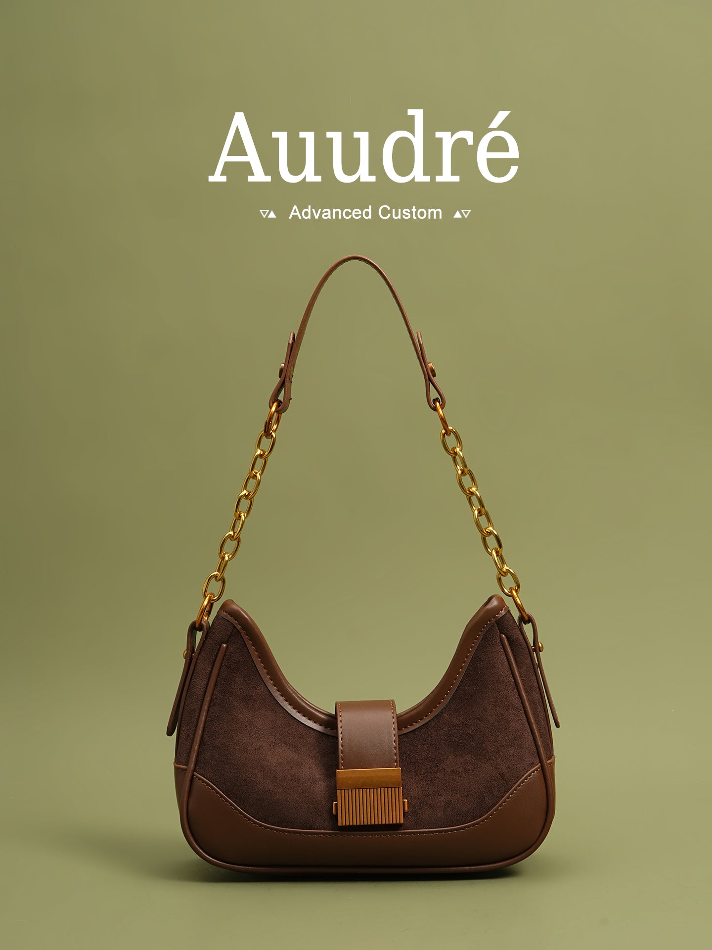 Retro single-shoulder underarm bag