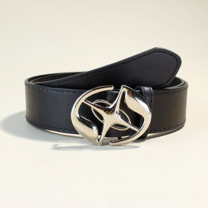 Retro smooth buckle belt