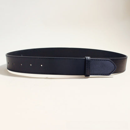 Retro smooth buckle belt